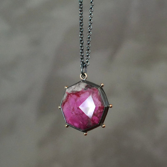 Cobalto calcite pendant