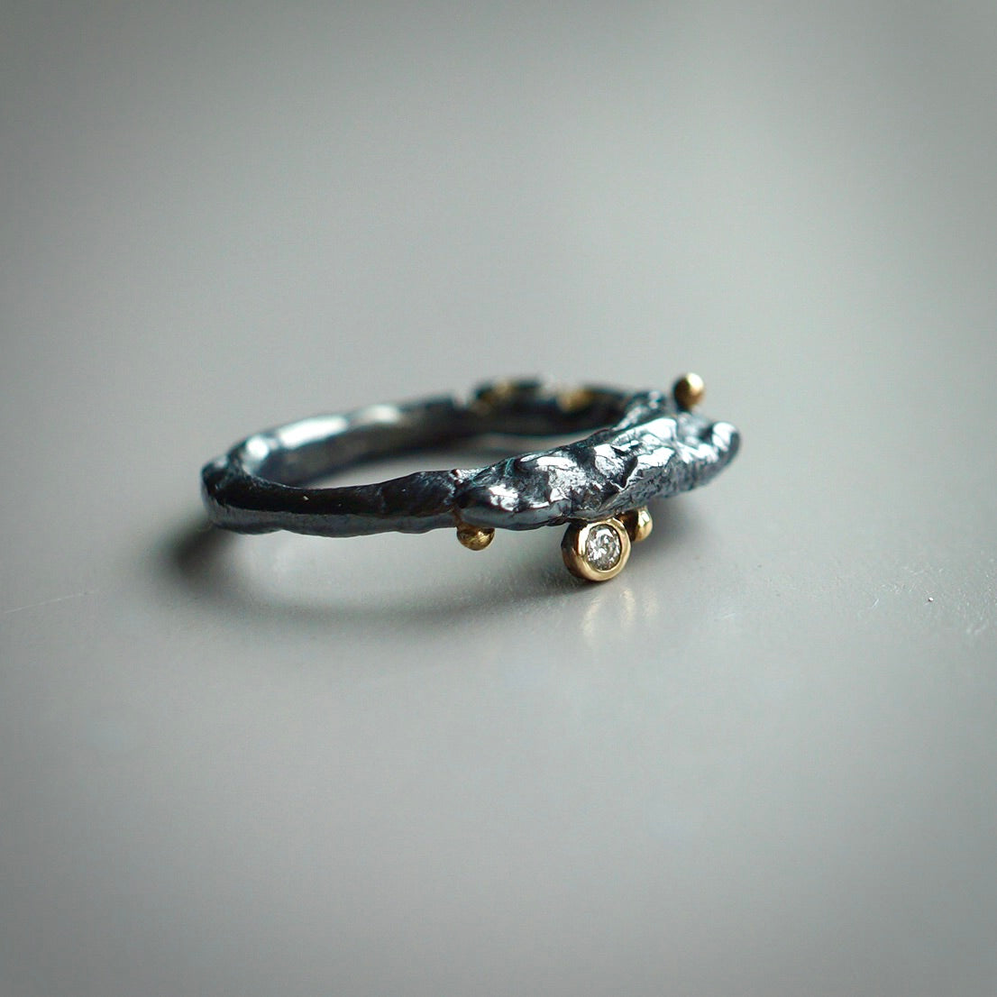 Woodland Ring with Diamond