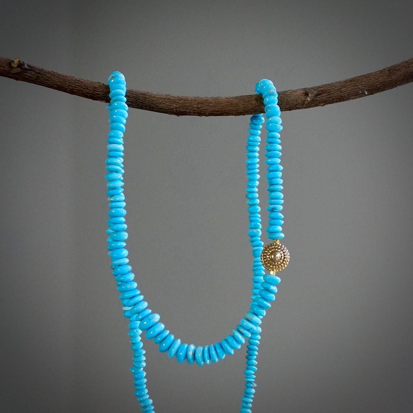 Sleeping Beauty turquoise necklace
