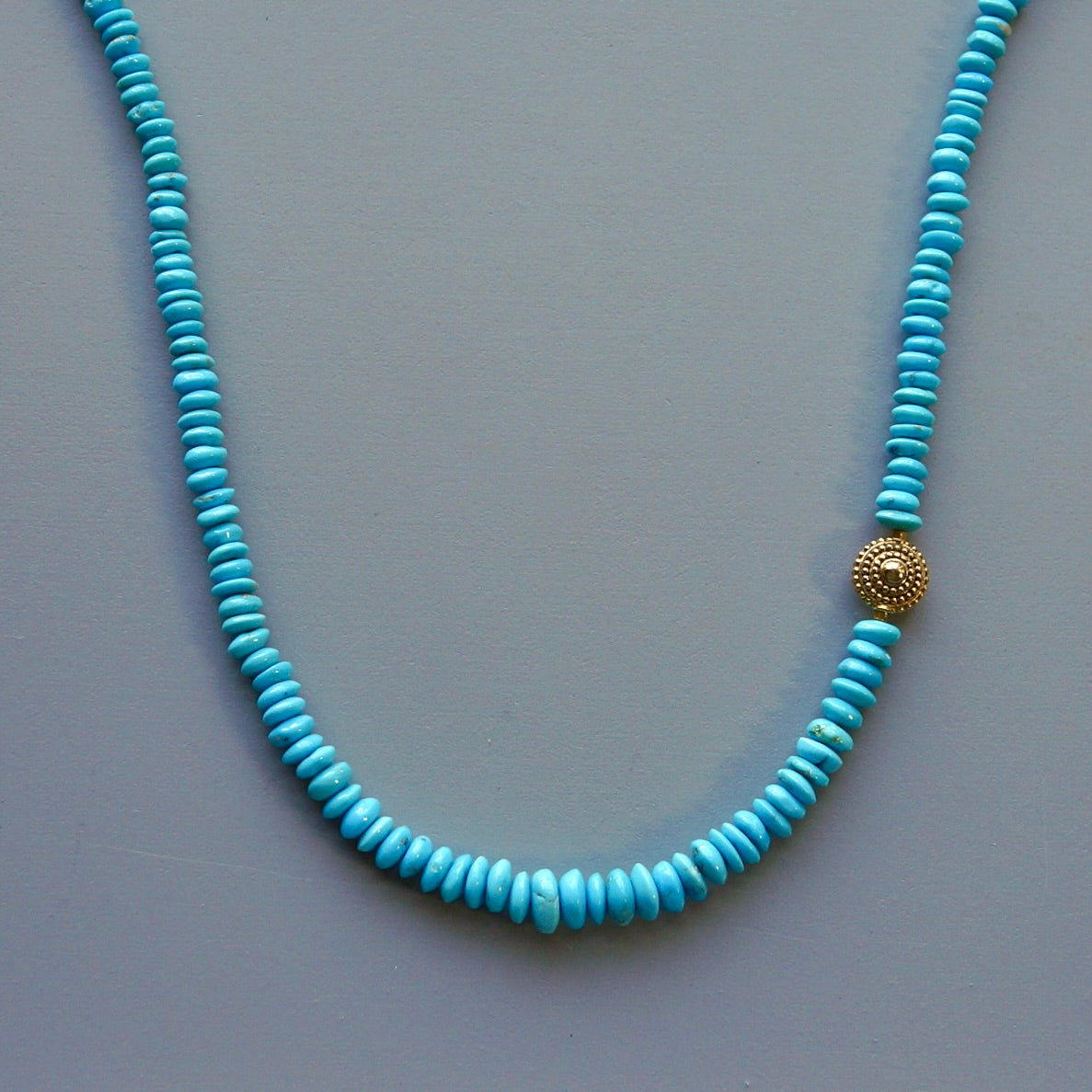 Sleeping Beauty turquoise necklace