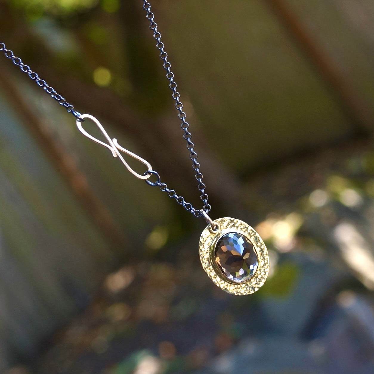 Smoky quartz pendant