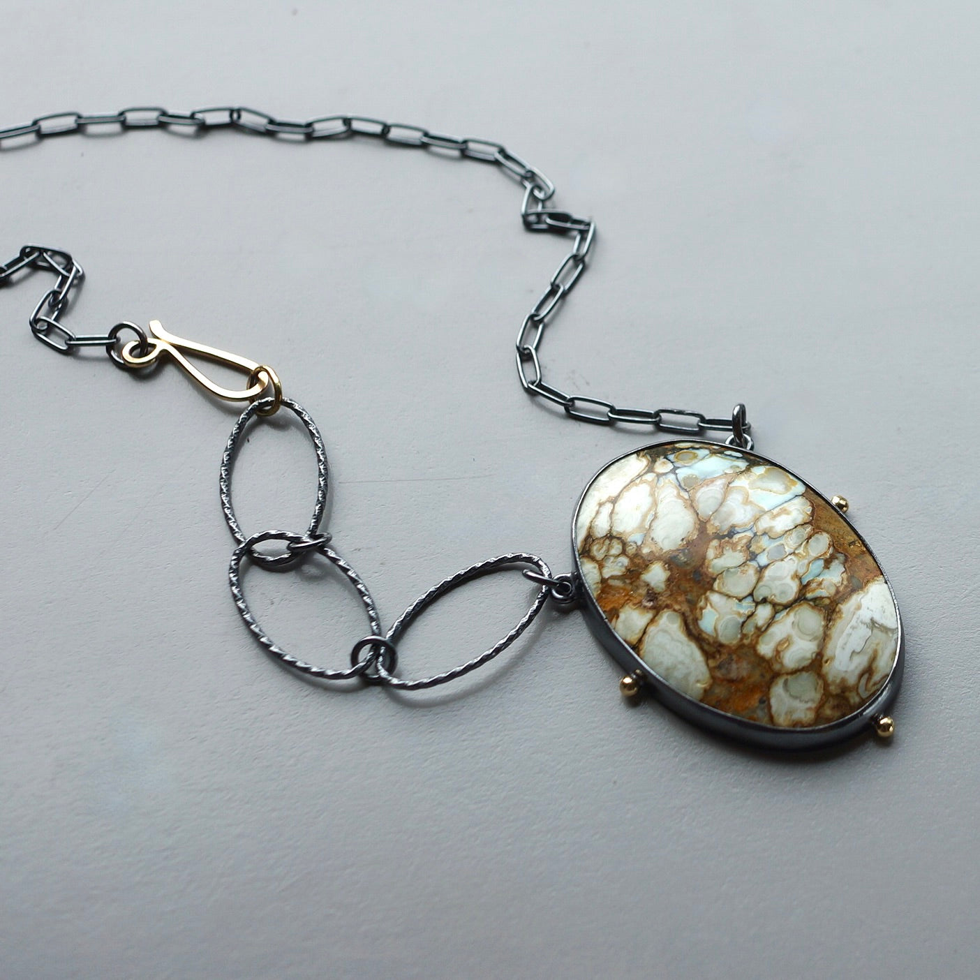 7 Dwarfs turquoise necklace