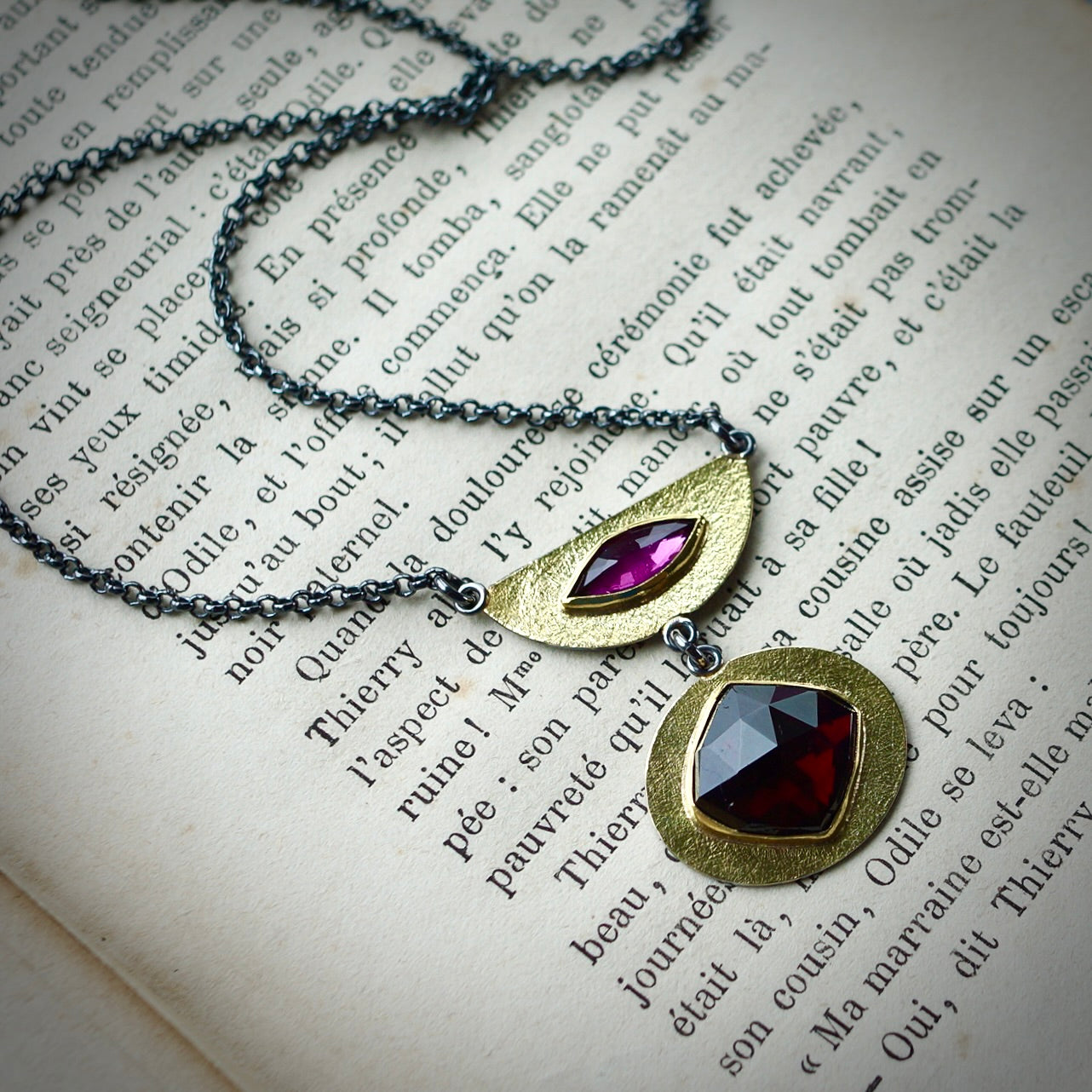 Forever Garnet necklace