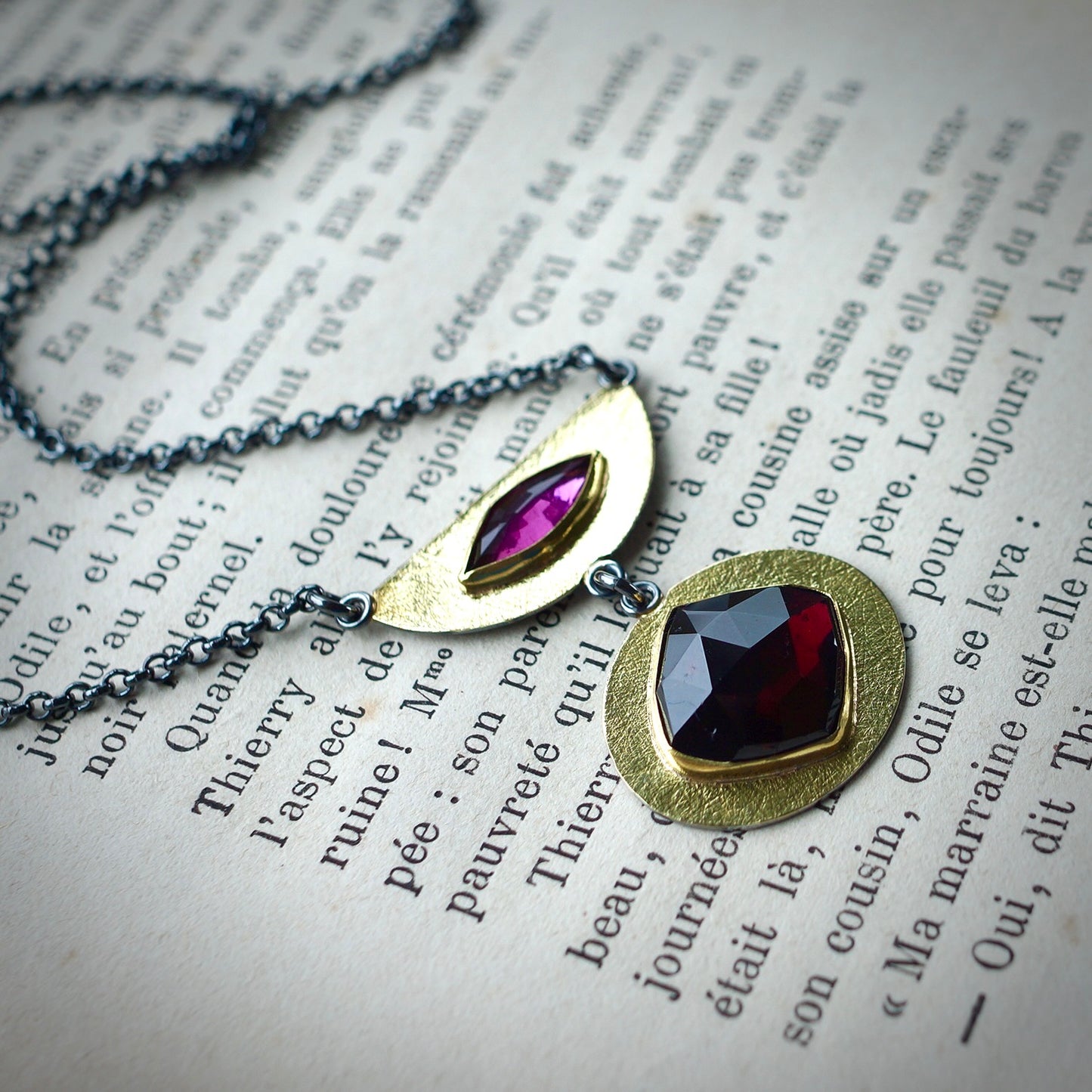 Forever Garnet necklace