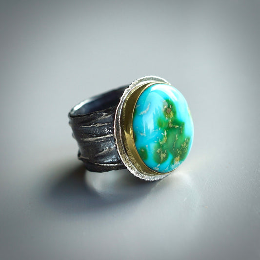 Sonoran turquoise ring
