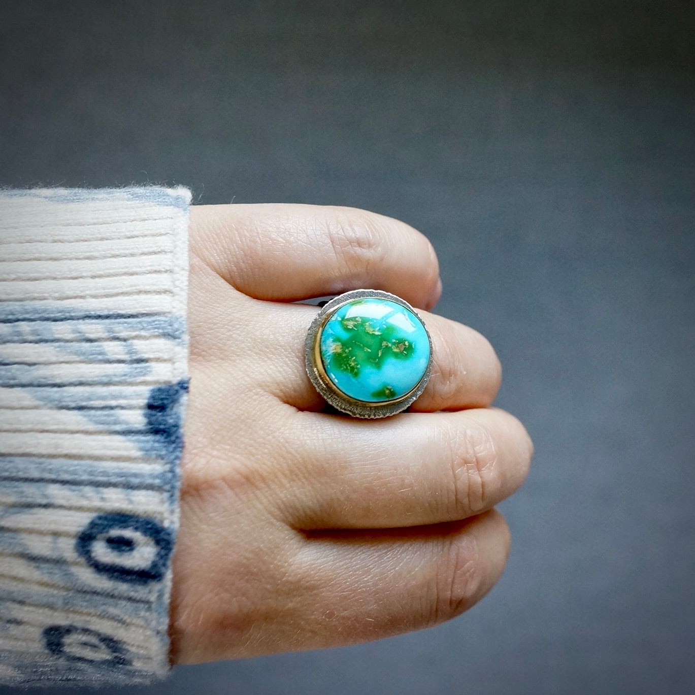 Sonoran turquoise ring
