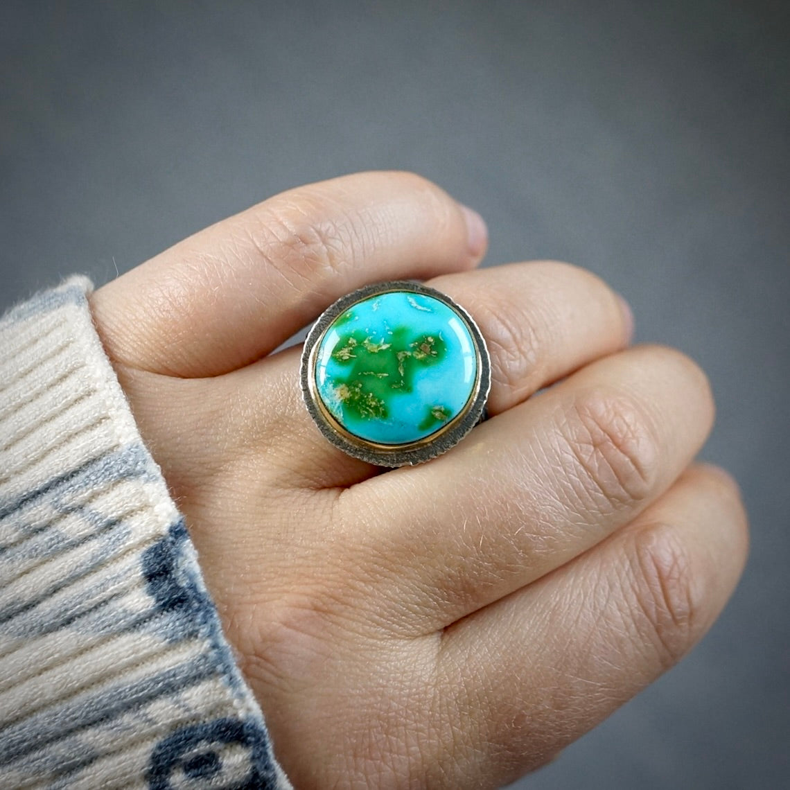 Sonoran turquoise ring
