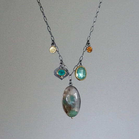 Adjusted Autumn necklace for C.
