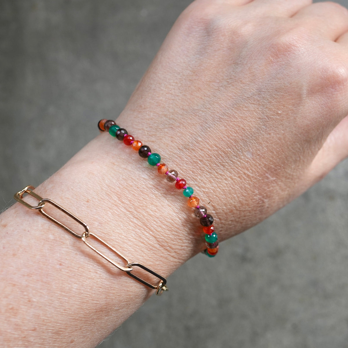Gemstone Confetti bracelet
