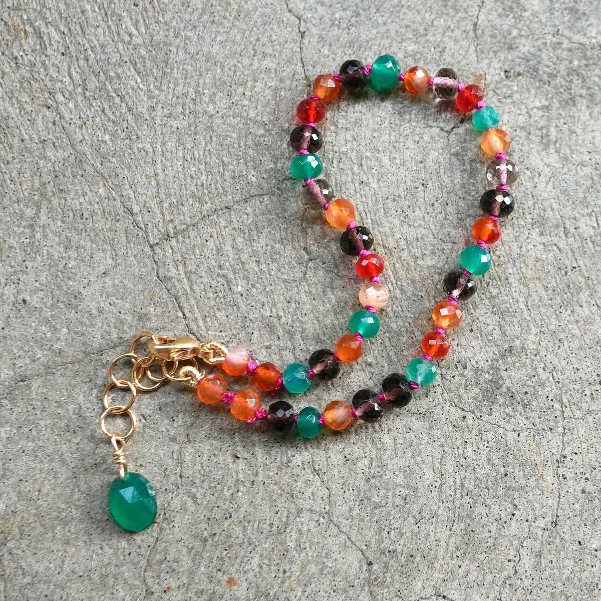 Gemstone Confetti bracelet