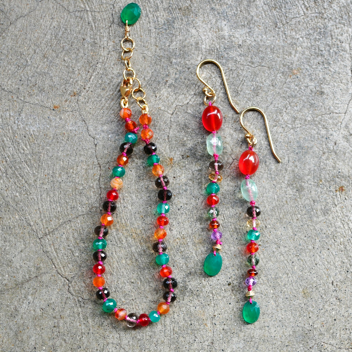 Gemstone Confetti bracelet
