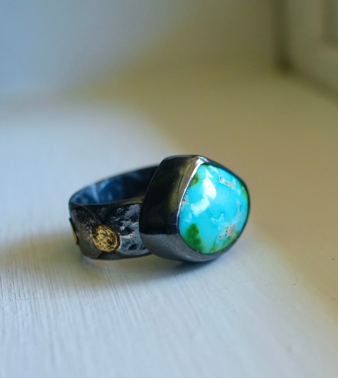 Sonoran turquoise ring