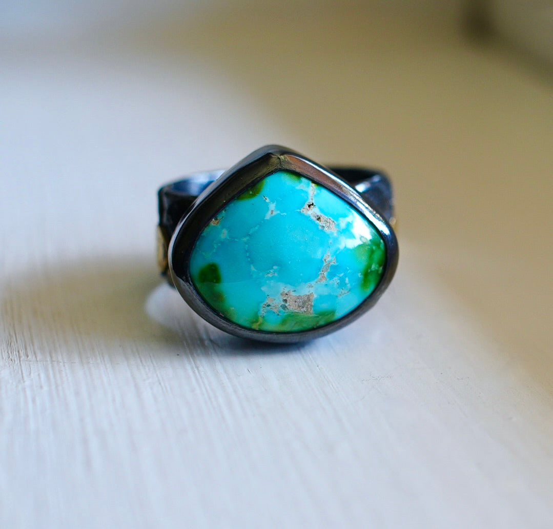 Sonoran turquoise ring