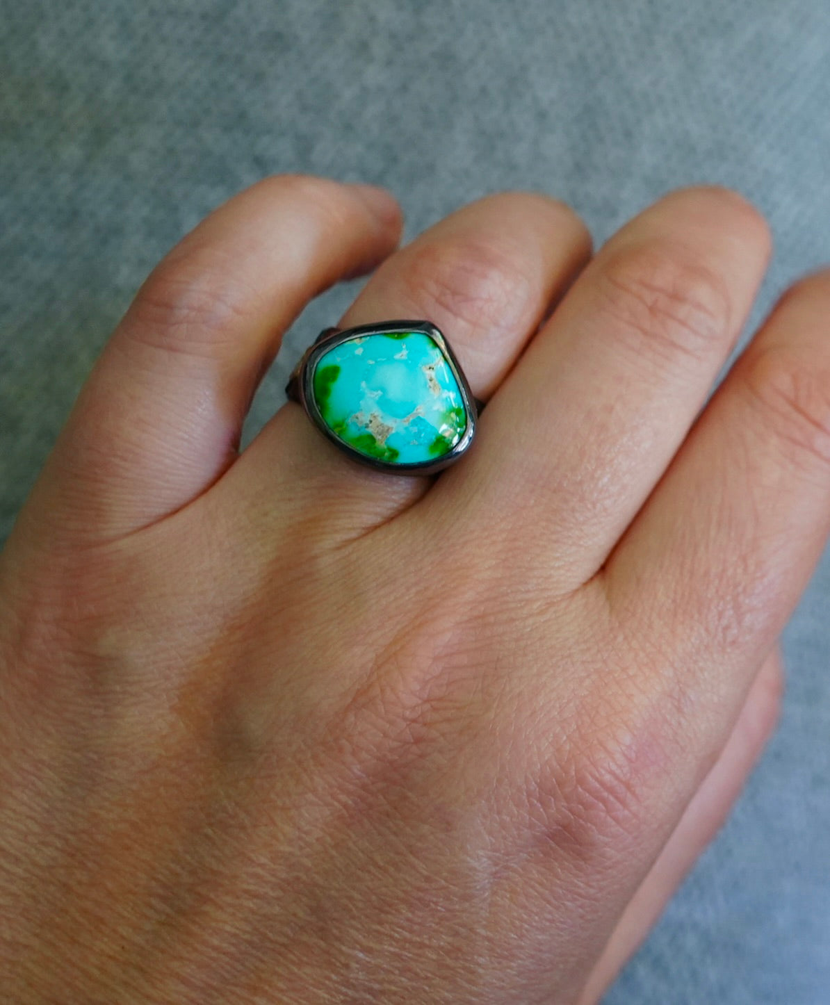 Sonoran turquoise ring