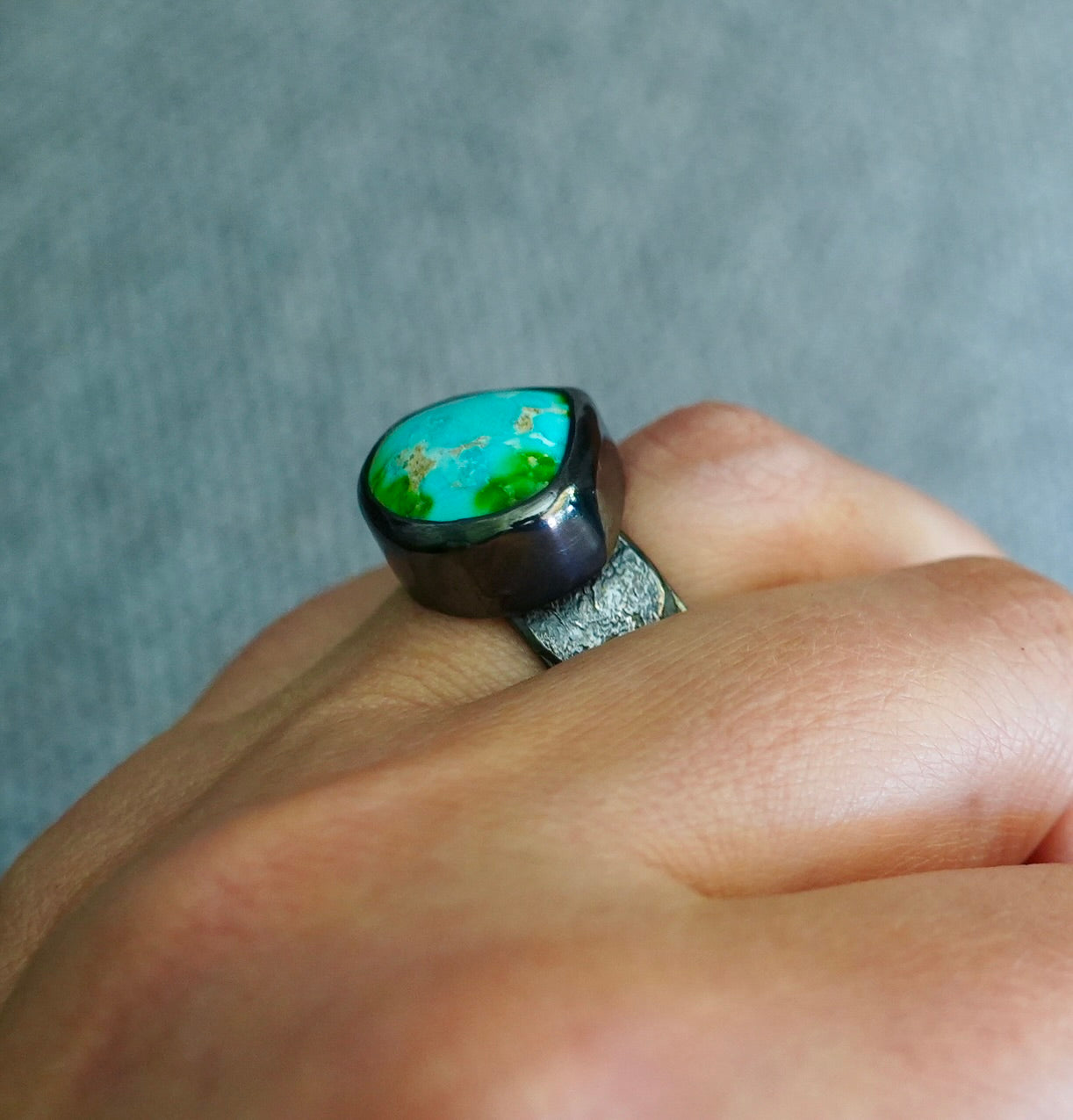 Sonoran turquoise ring