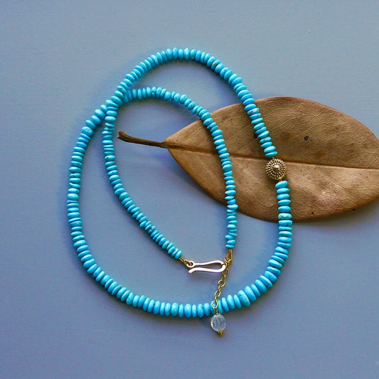 Sleeping Beauty turquoise necklace