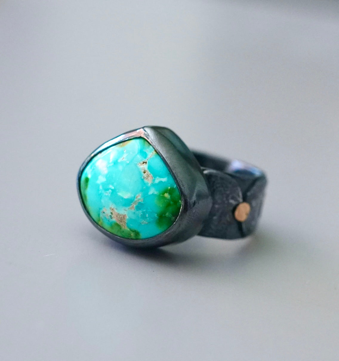 Sonoran turquoise ring
