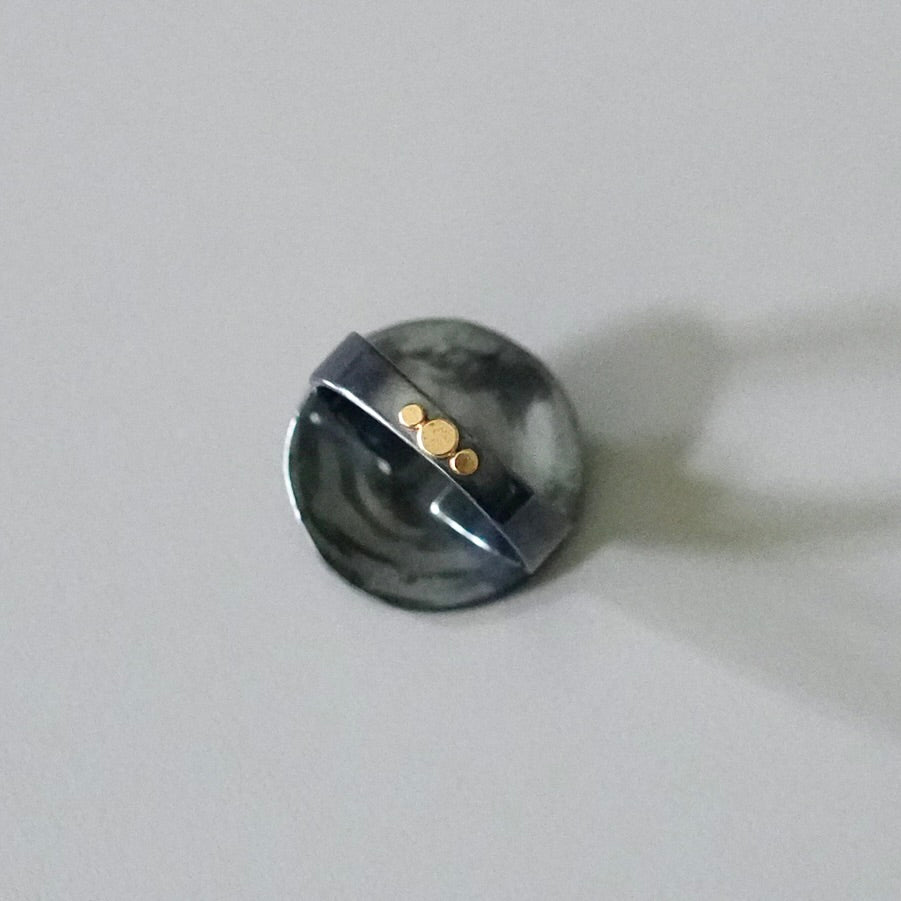 Tsavorite garnet ring