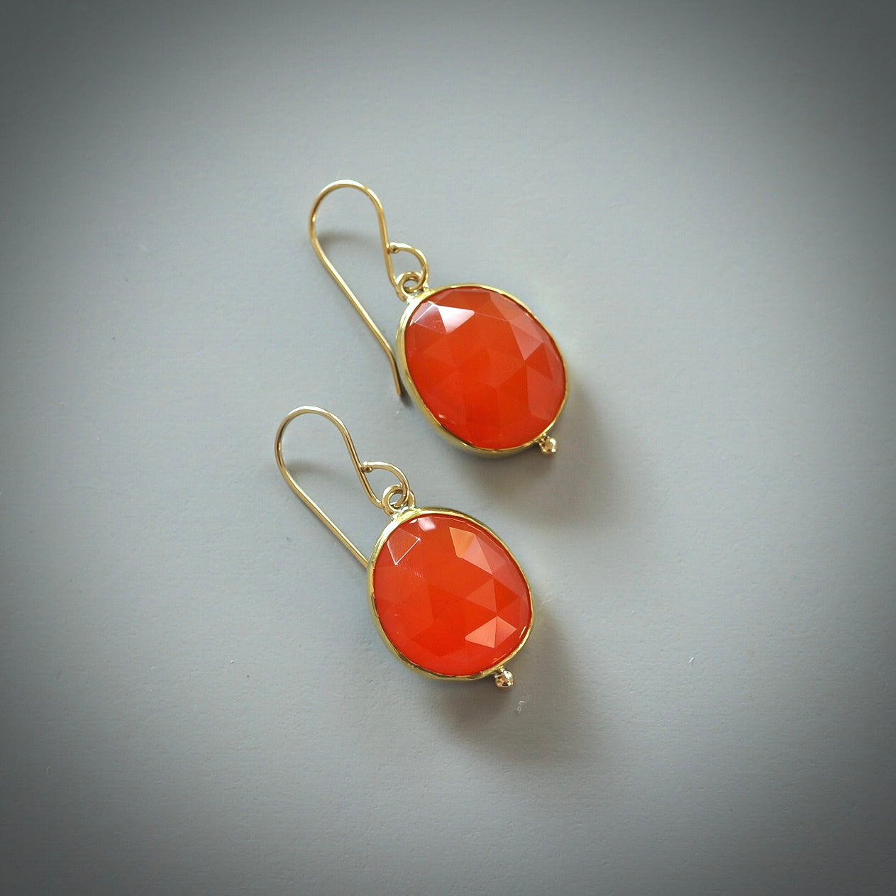 Carnelian earrings