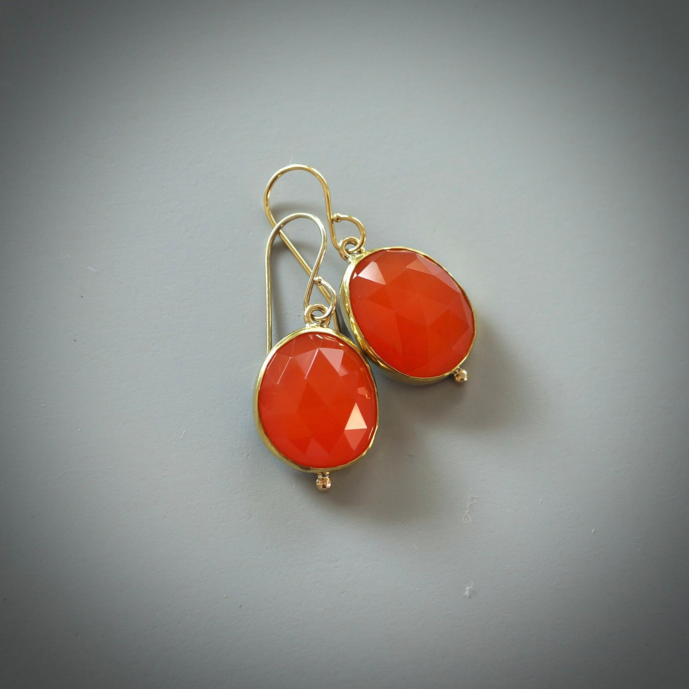 Carnelian earrings