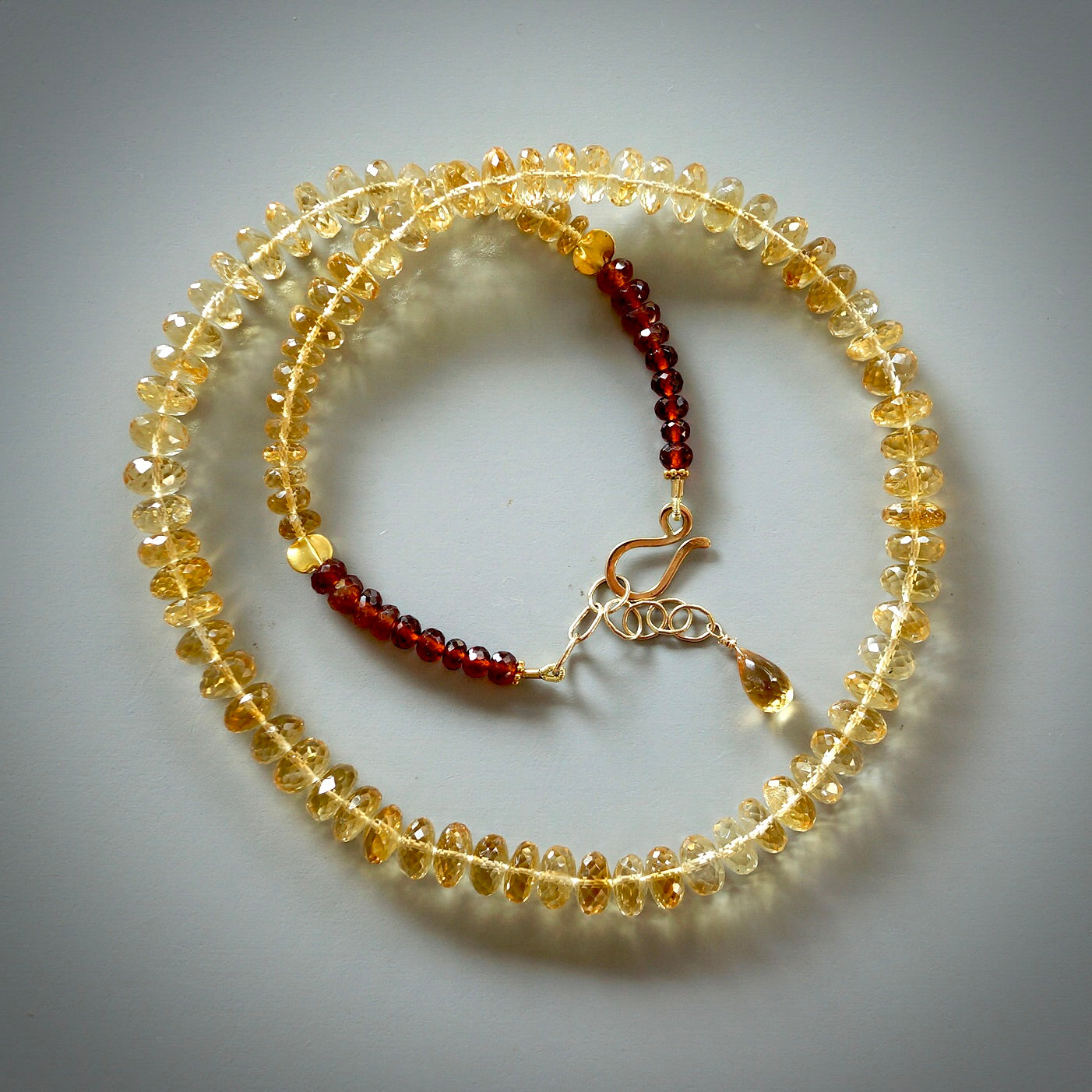 Citrine necklace