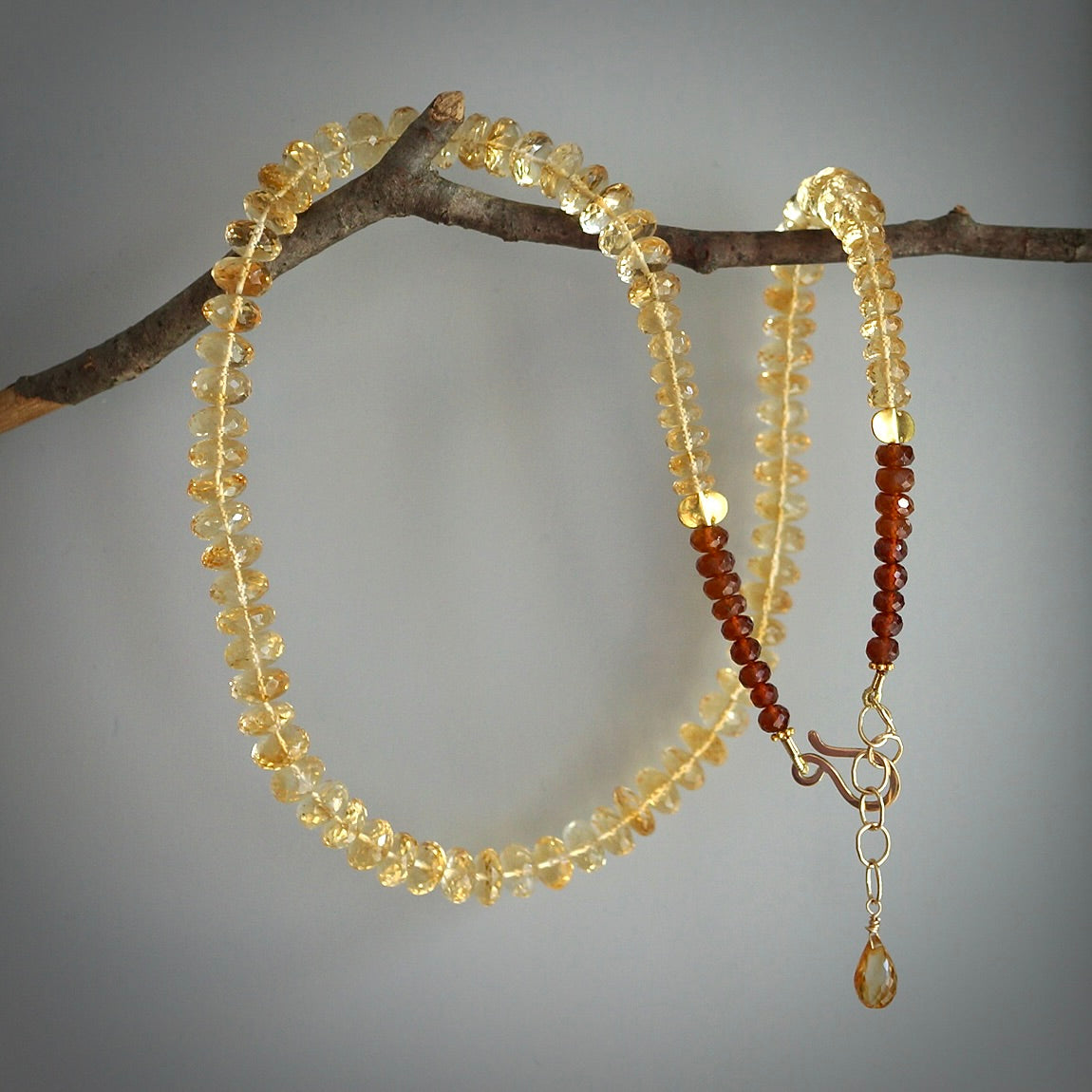 Citrine necklace