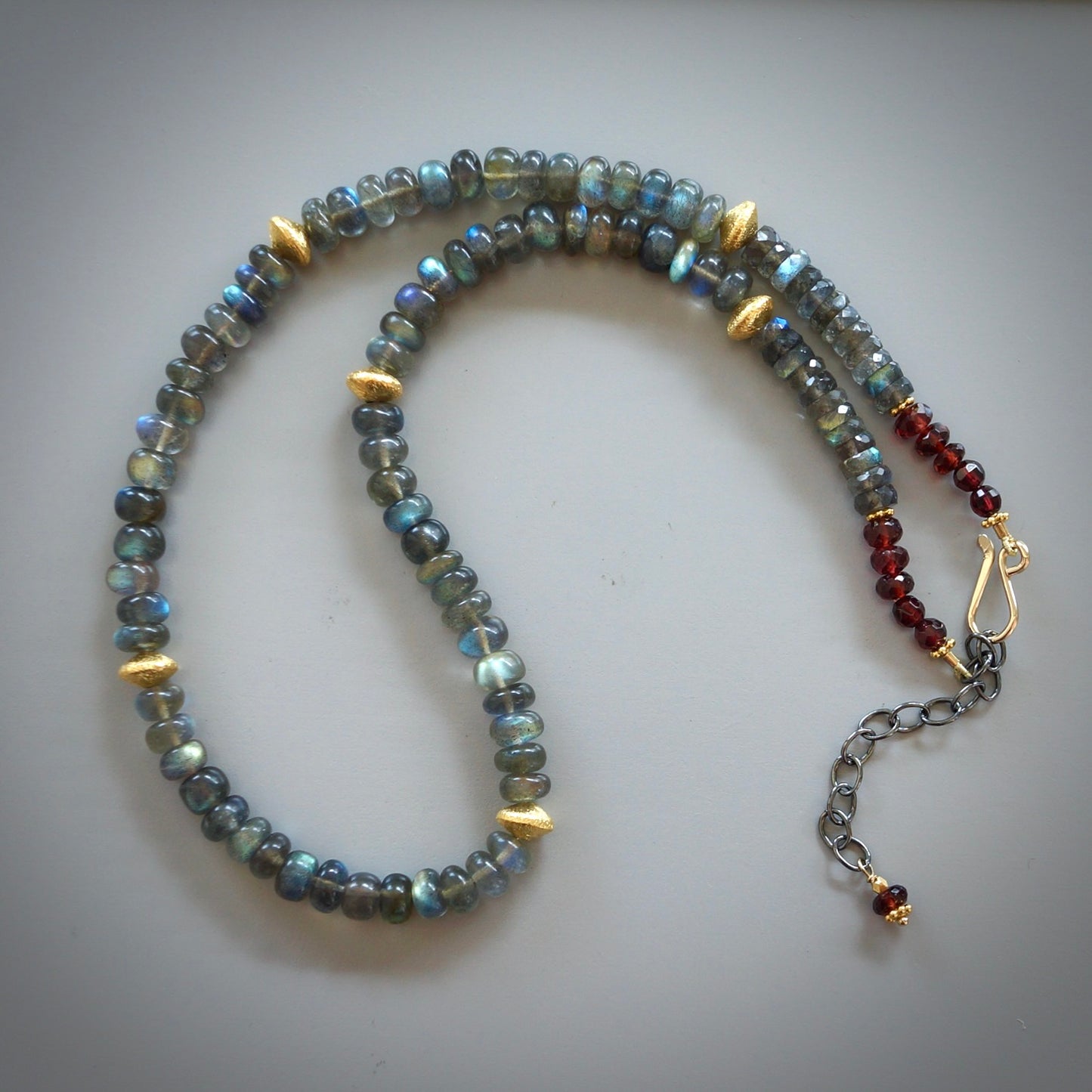 Labradorite necklace