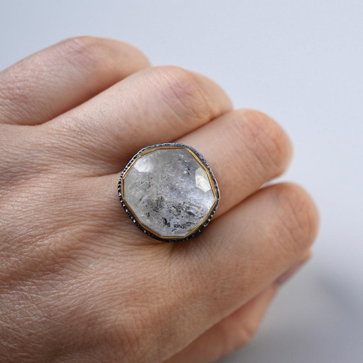 Herkimer Diamond ring