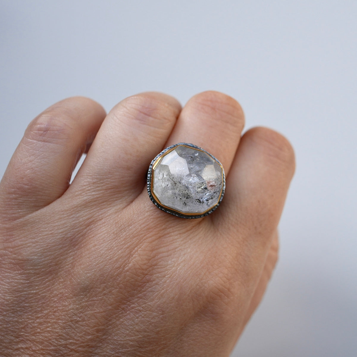 Herkimer Diamond ring