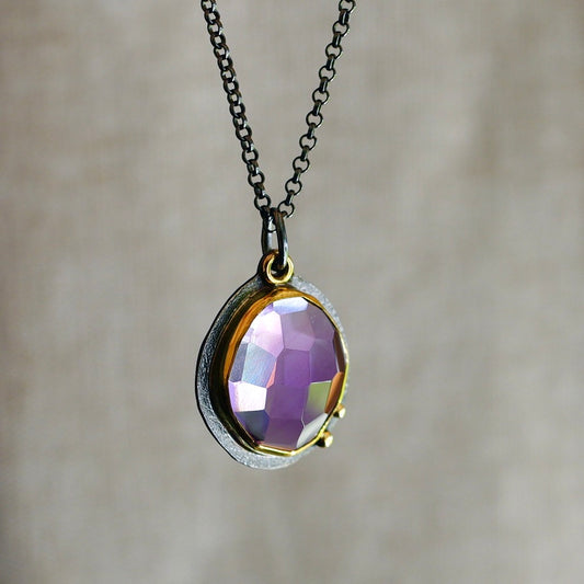 Lavender Amethyst pendant
