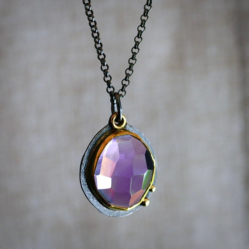 Lavender Amethyst pendant