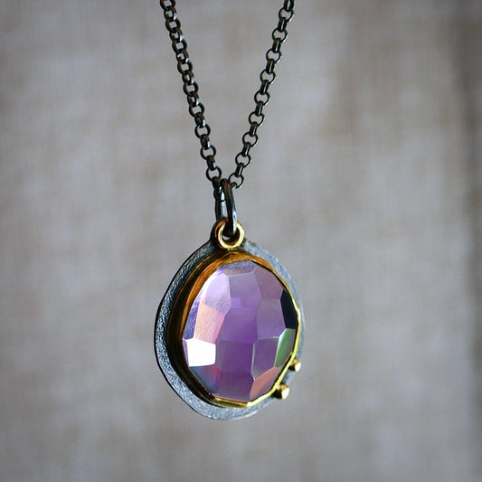 Lavender Amethyst pendant