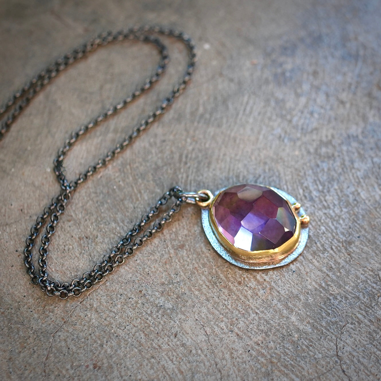 Lavender Amethyst pendant