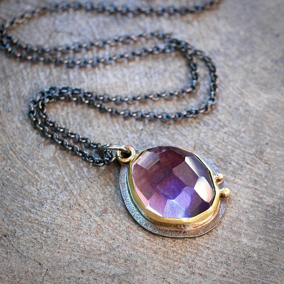 Lavender Amethyst pendant