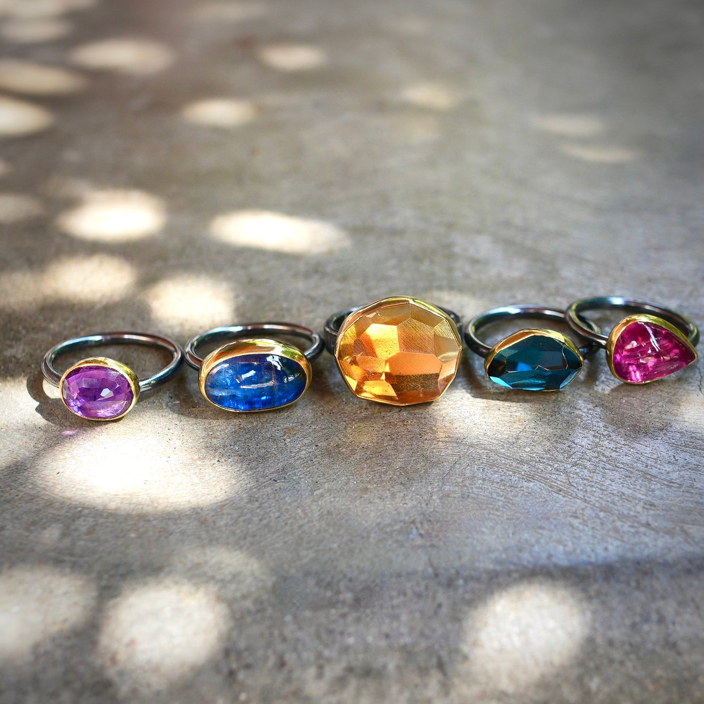 London blue topaz ring