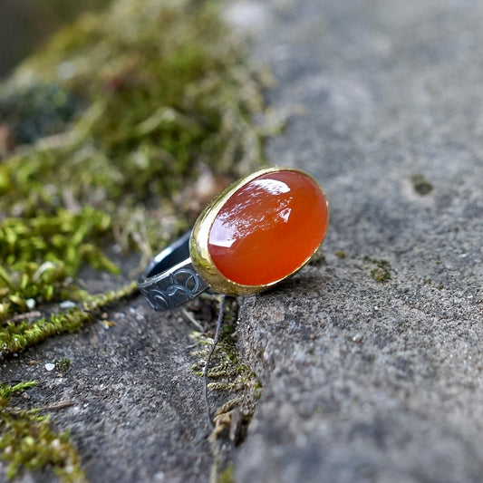 Carnelian ring
