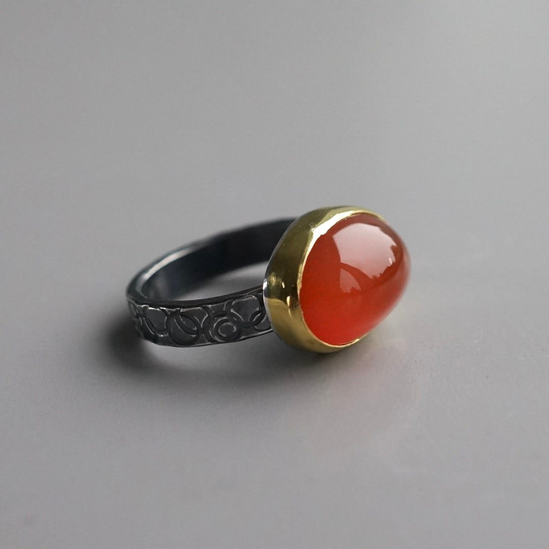 Carnelian ring