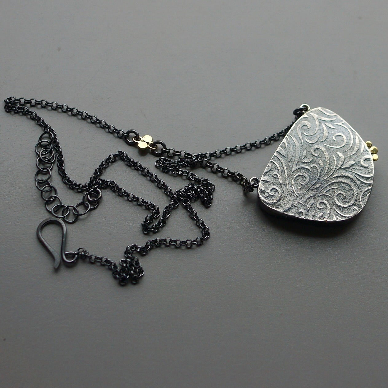 Turquoise mountain necklace