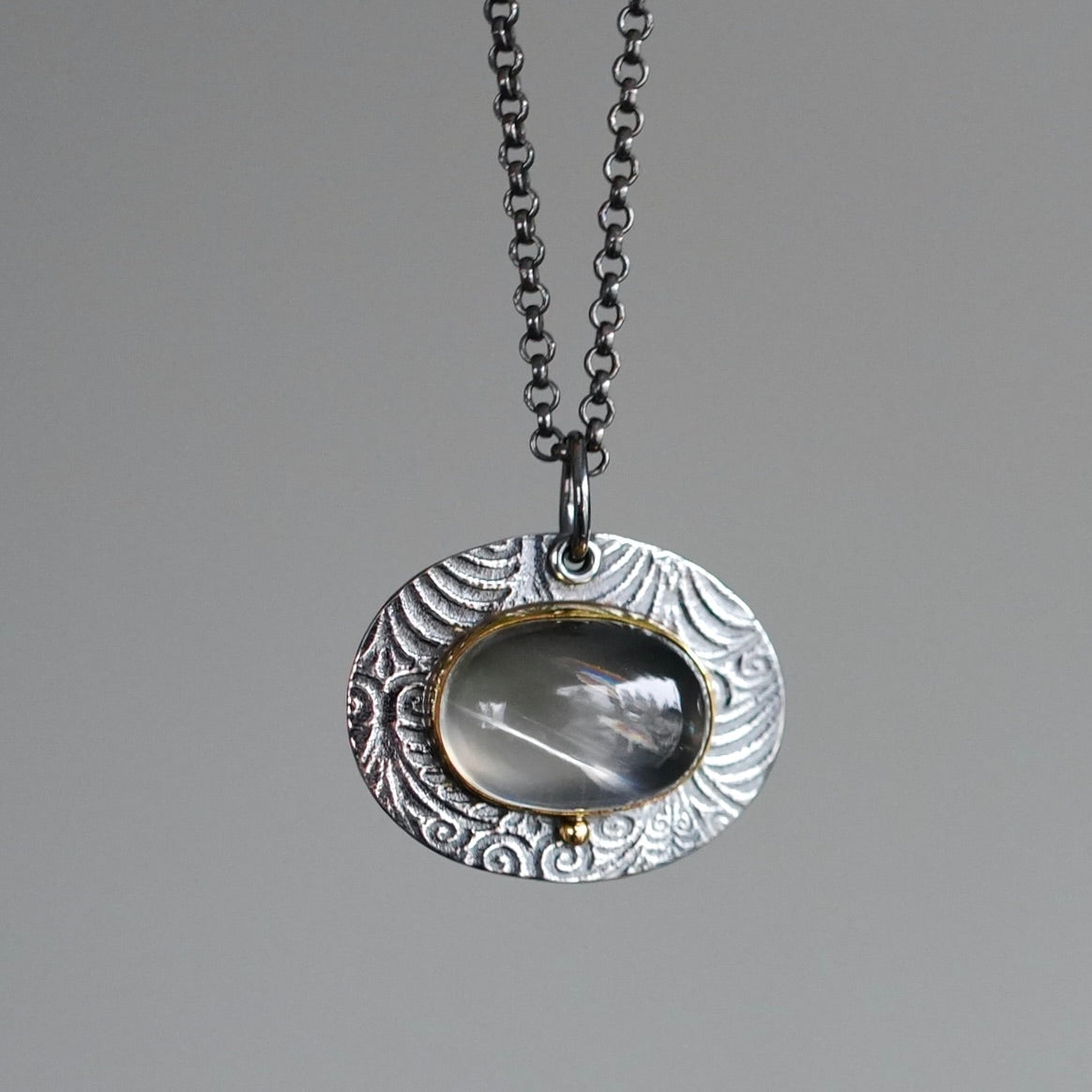 Malawi moonstone pendant
