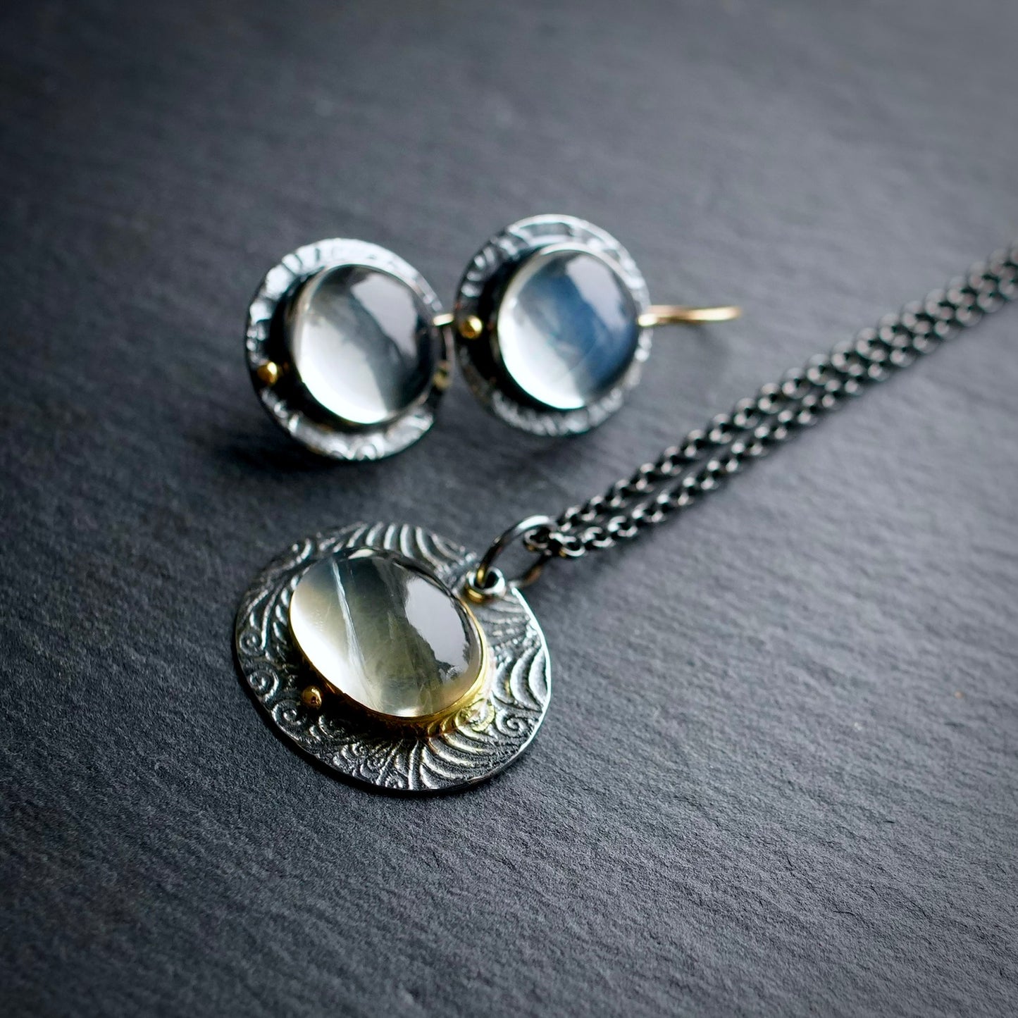 Malawi moonstone pendant