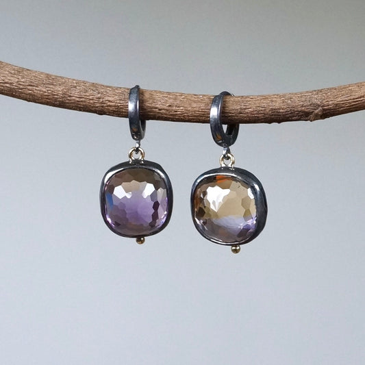 Ametrine earrings