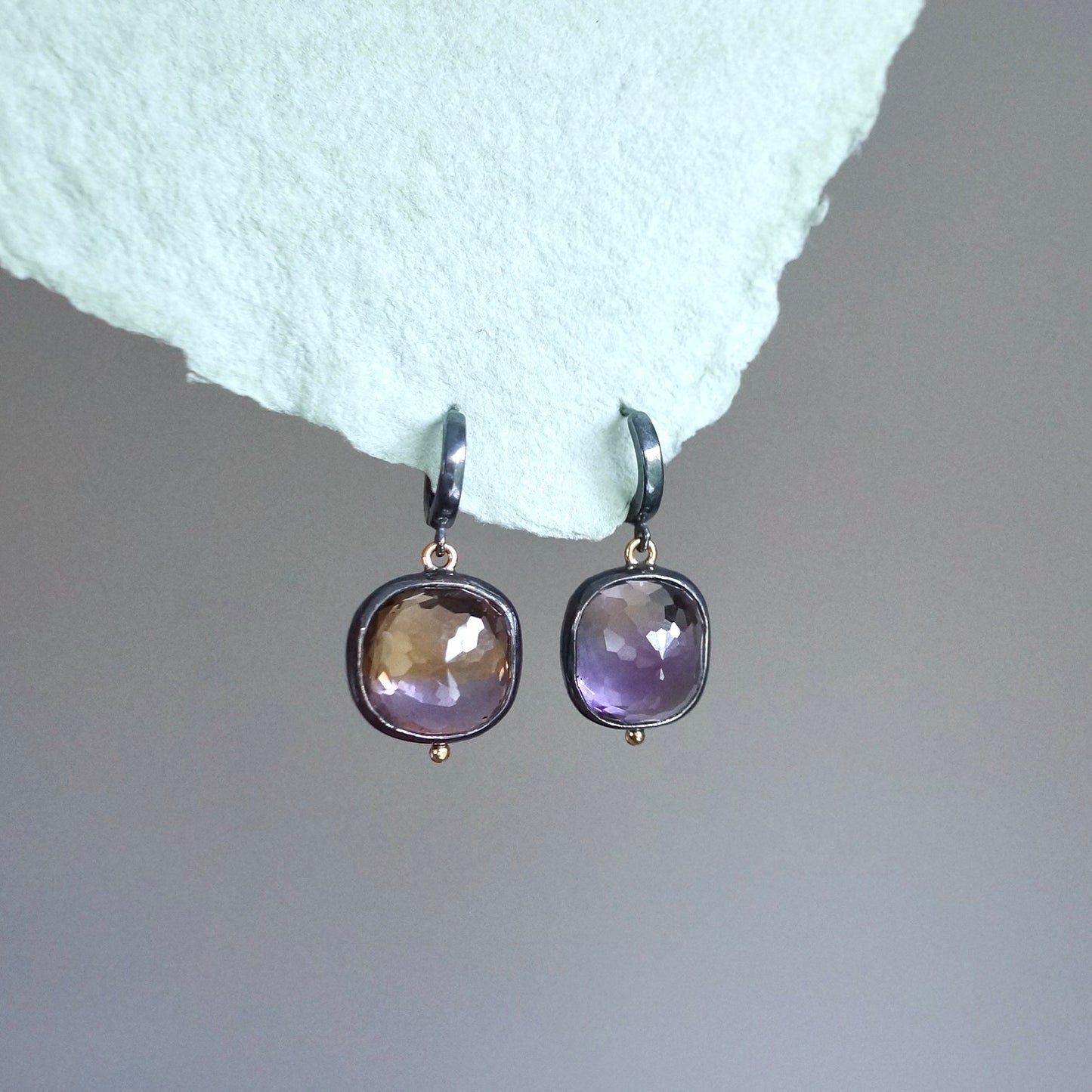 Ametrine earrings