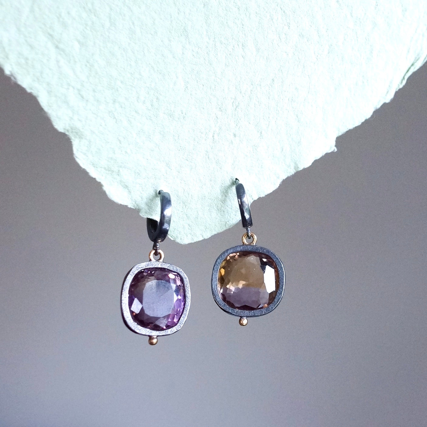 Ametrine earrings