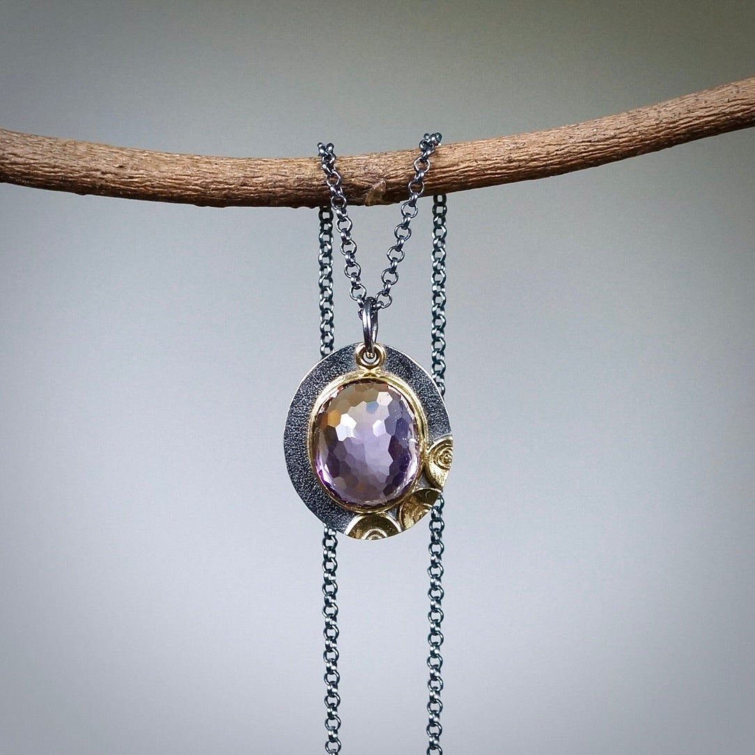 Ametrine pendant