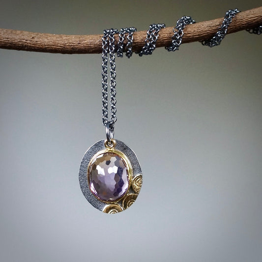 Ametrine pendant