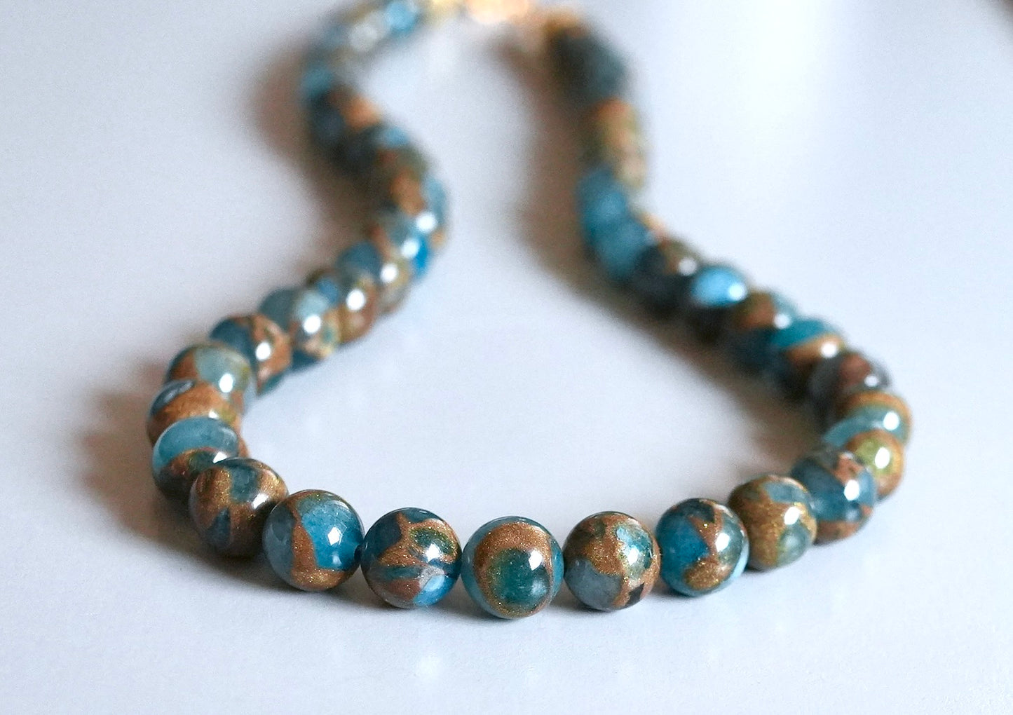 Impression jasper necklace