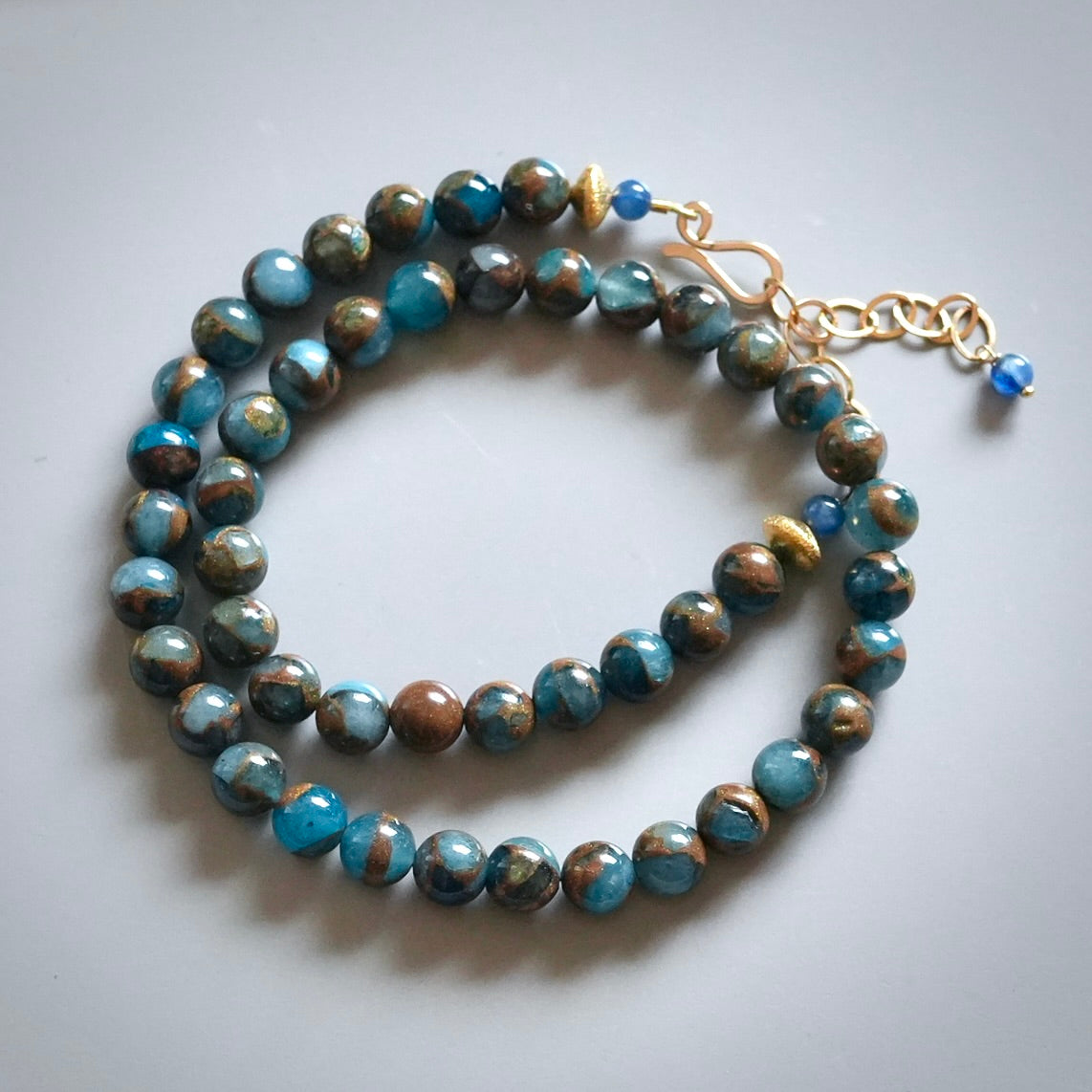 Impression jasper necklace