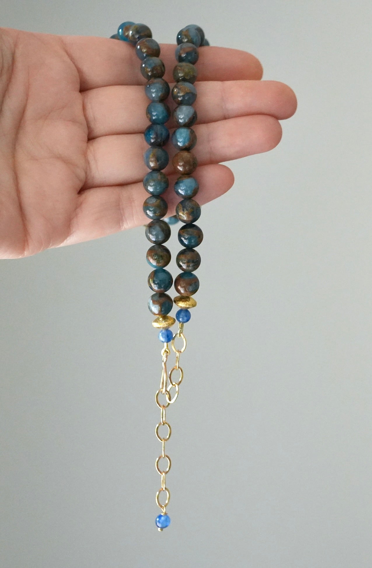 Impression jasper necklace
