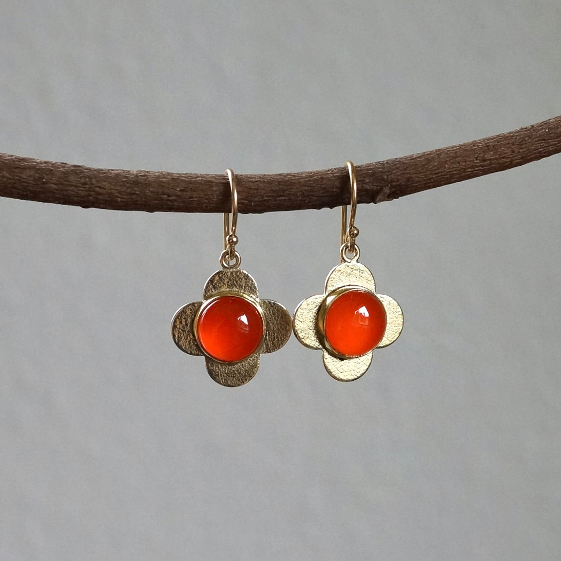 Carnelian earrings