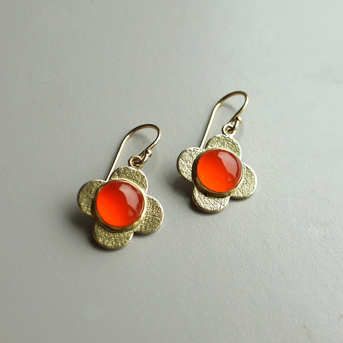 Carnelian earrings